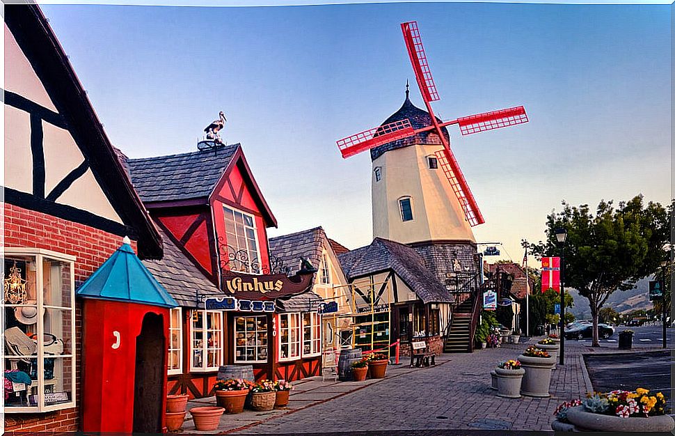 A curious Danish town in the Santa Ynez Valley, California