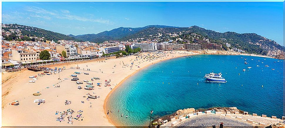 Tossa de Mar beach