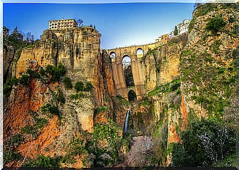 View of the Ronda bridge