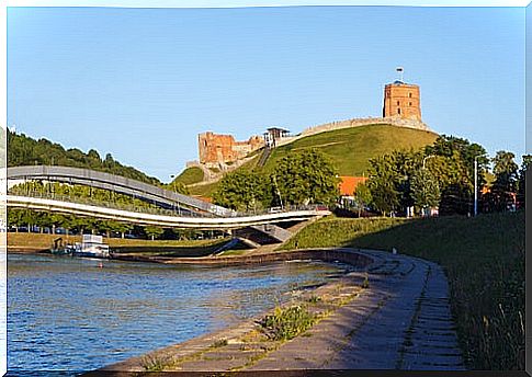 Gediminas Castle in Vilnius 