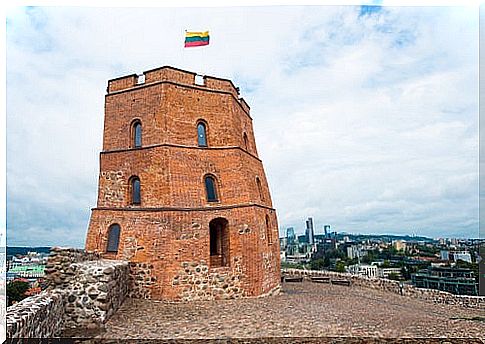 Gediminas Castle in Vilnius