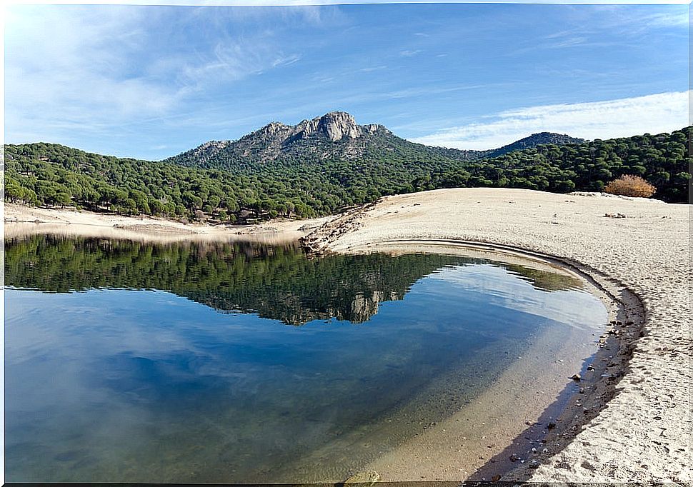 Virgen de la Nueva beach: Madrid's first blue flag