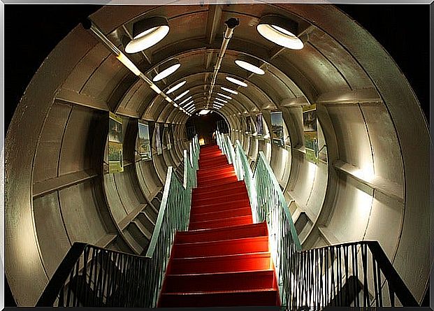 Interior of the Atomium