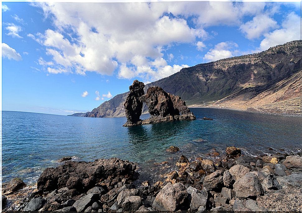 Roque de Bonanza on the island of El Hierro