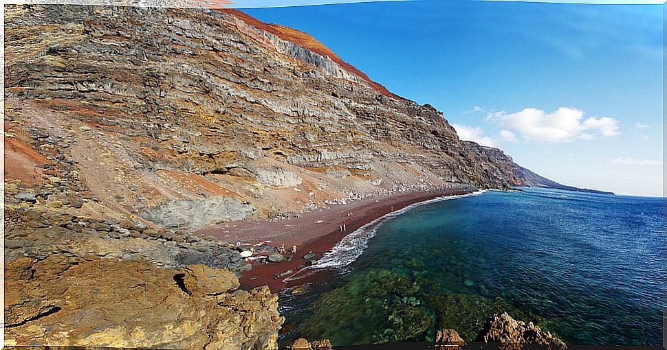 El Verodal beach on the island of El Hierro