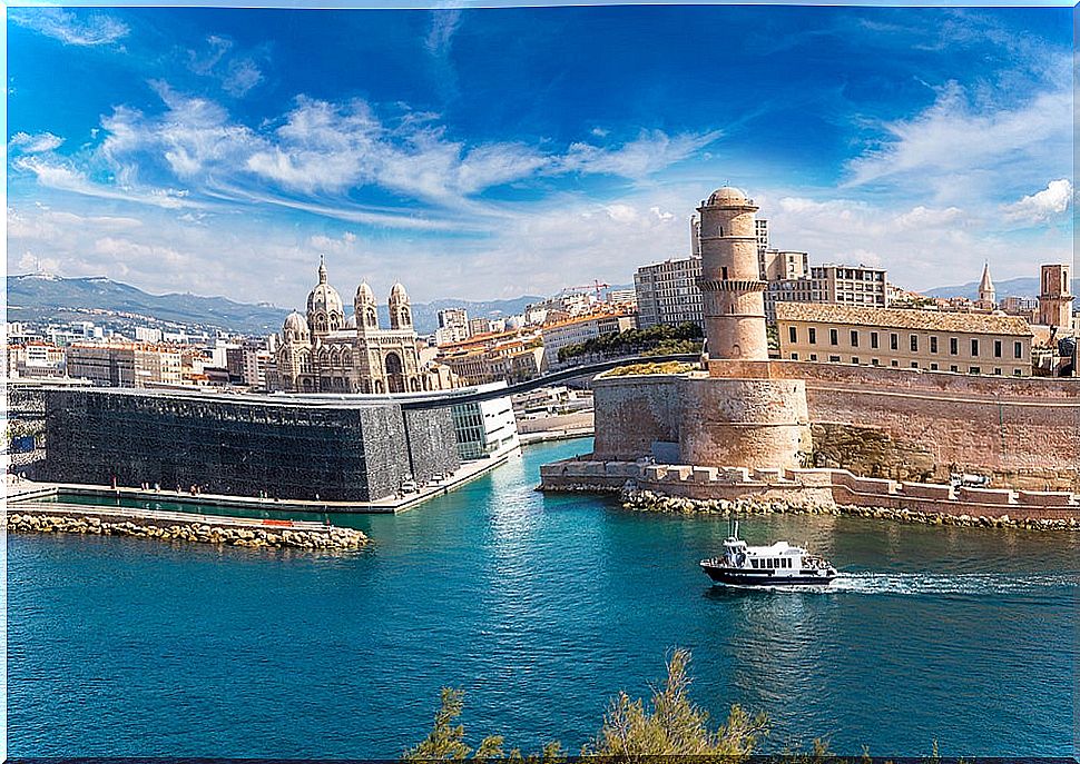 Vieux Port and MUCEM in Marseille