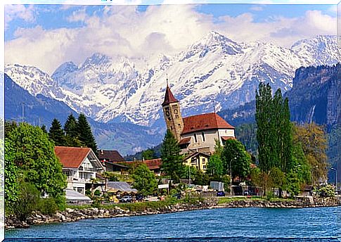 Interlaken in Switzerland