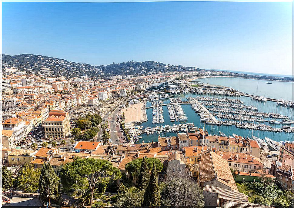 View of Cannes