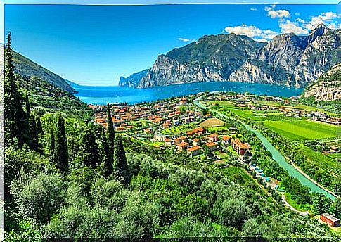 Lago di Garda in Italy