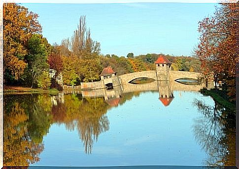 Elster Weir in Leipzig