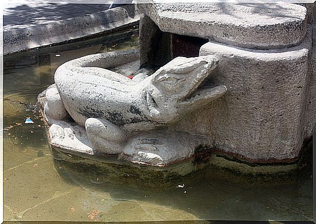 Fountain of the Lizard of Jaén