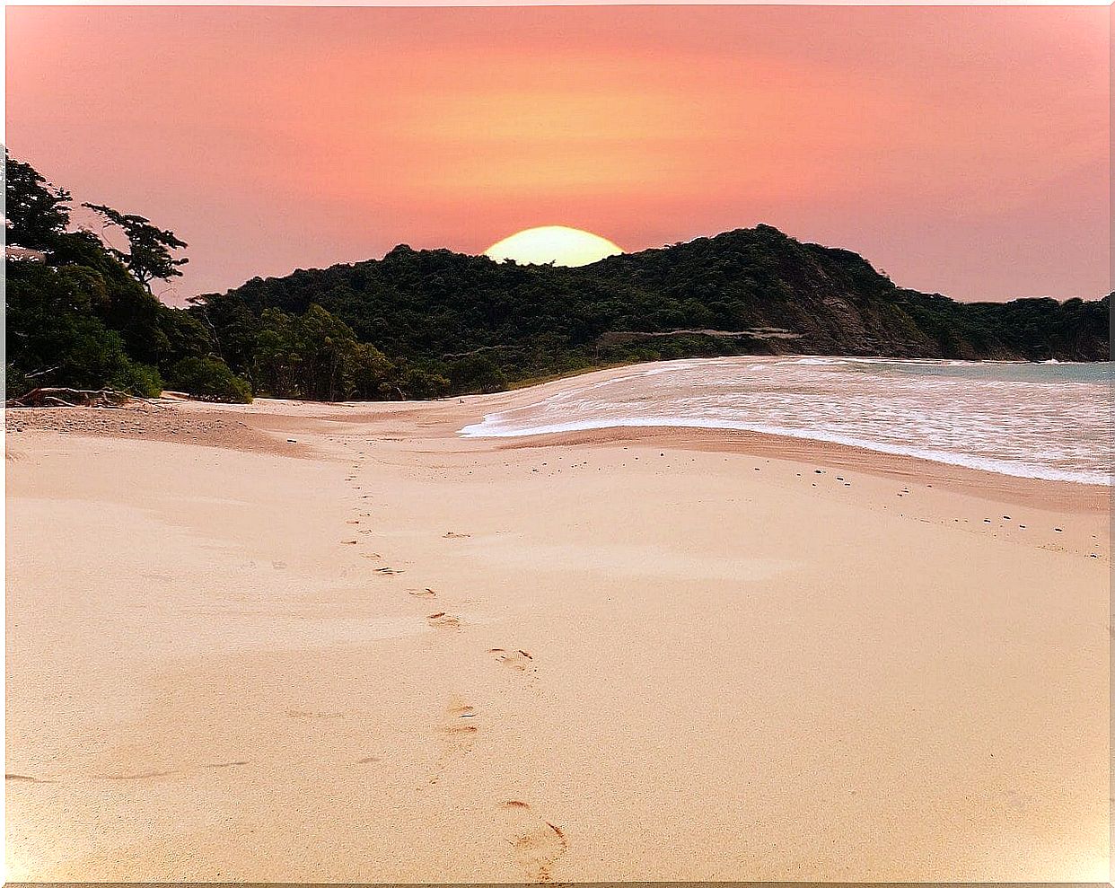 Beach in Costa Rica