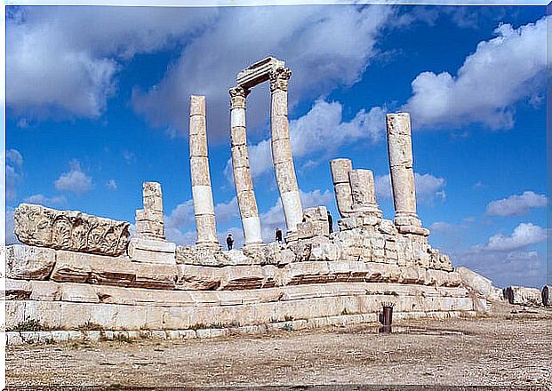 Temple of Hercules in the Citadel of Amman