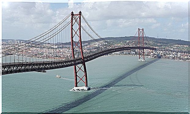 25th of April Bridge in Lisbon