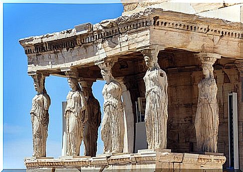 Erechtheum near the Parthenon