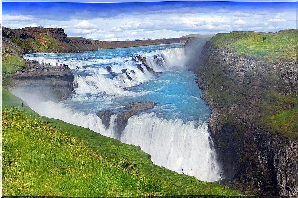 Gullfoss waterfall