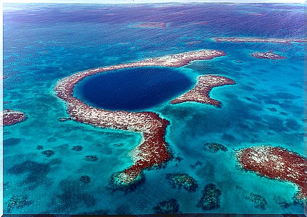 Where can you see cenotes and blue holes?