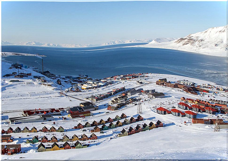 View of Longyearbyen