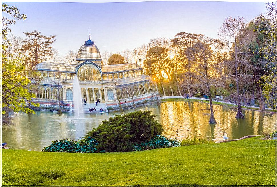 Crystal Palace of the Retiro in Madrid